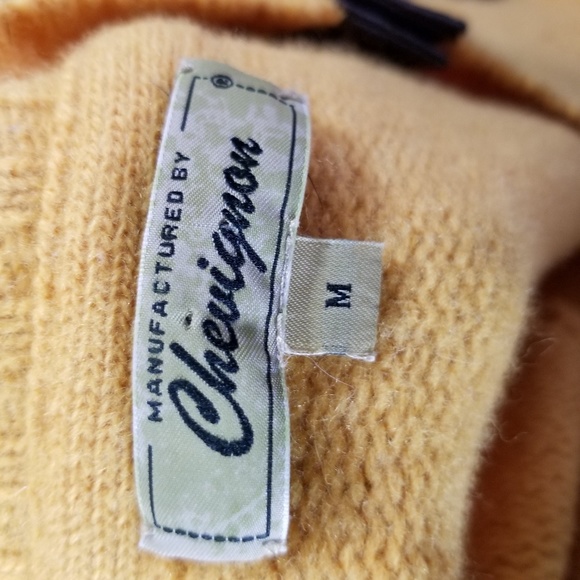 CHEVIGNON Sweater S Yellow Mustard - Picture 8 of 8